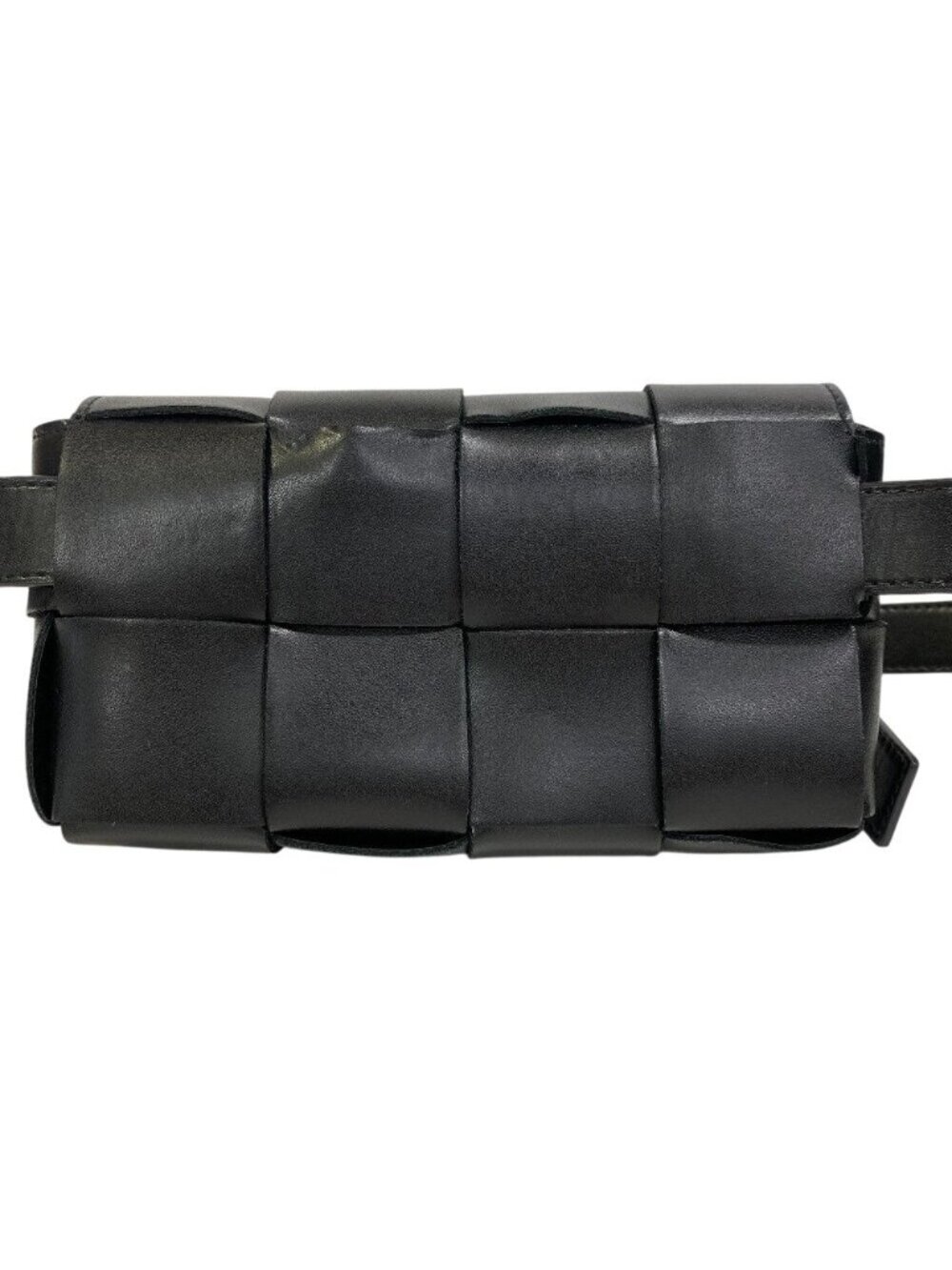 Bottega Veneta Cassette Belt Bag Purse Shoulder Waist Pouch Black